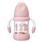 180ml Wide Neck Glass Feeding Bottle With Handle